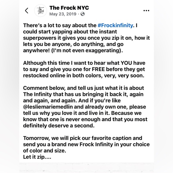 The Frock Infinity by The Frock NYC - Picture 4 of 7